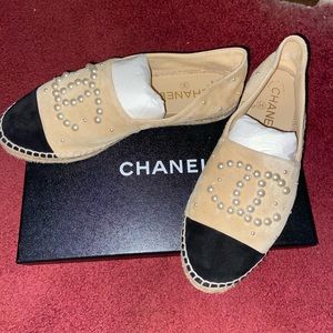 CHANEL Pearl Espadrilles